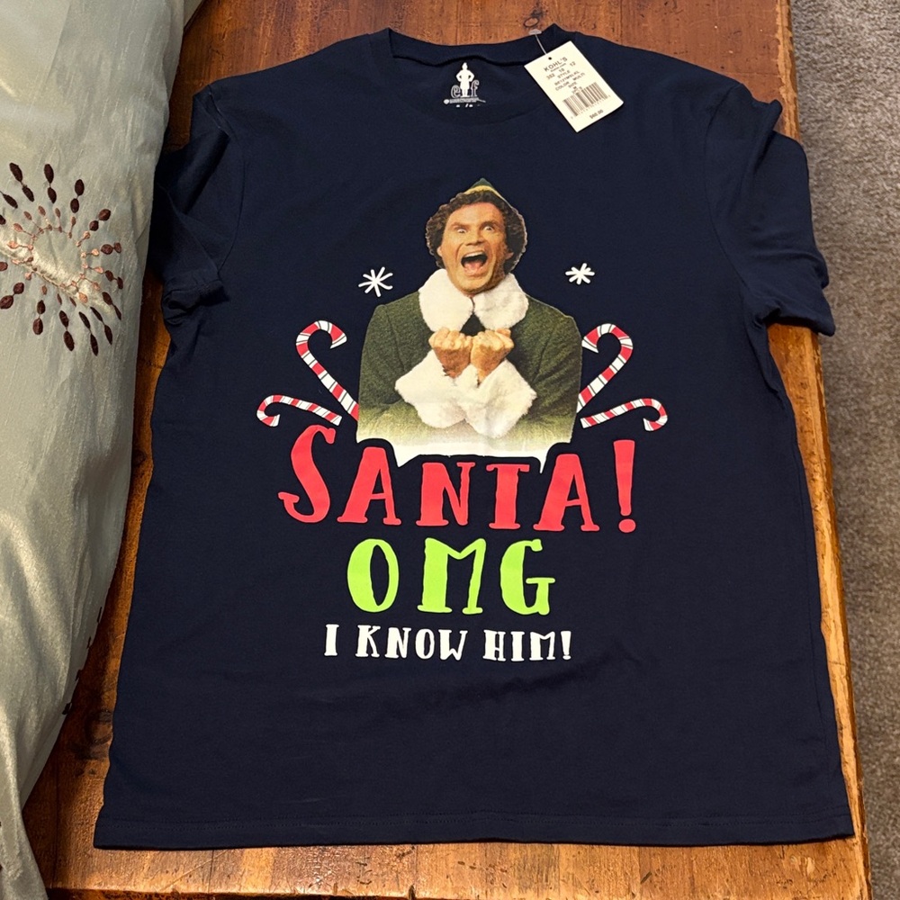 ELF Navy Blue Graphic Tee